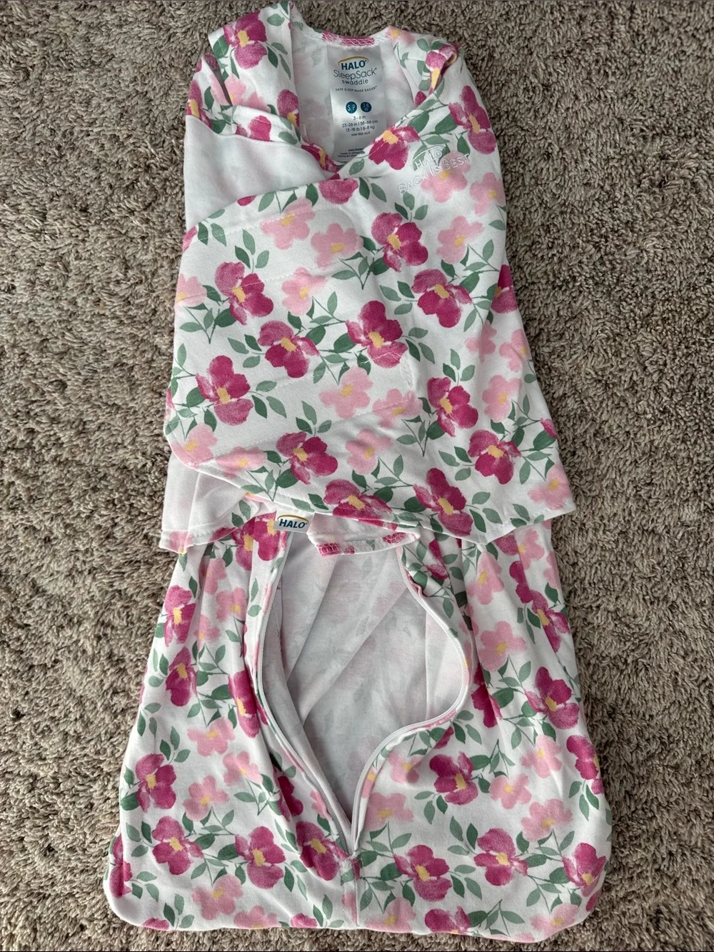 HALO SleepSack swaddle (small)